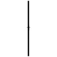 thumbnail image 5 of vidaXL Black ESG Glass Aluminum Interior Door Single Door 32.7x79.3 Inch 1.4 Inch Thickness, 5 of 7