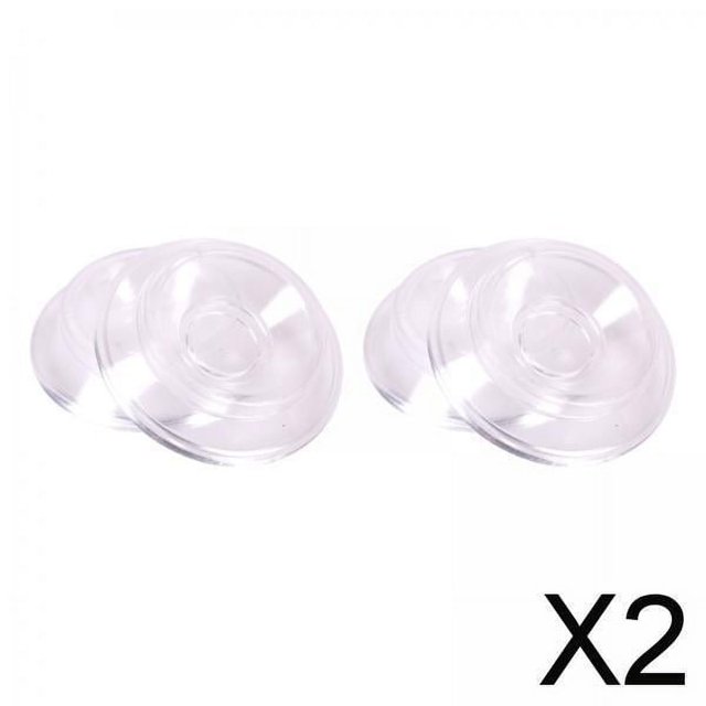 2x 4 piezas de protección para tazas , accesorios sólidos, antideslizantes, a prueba de humedad, antiruido, almohadillas para pies para muebles 2 piezas
