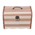 thumbnail image 1 of Rongfmy Piggy Bank Decor Memory Hobby Preservation Keepsakes Box Wood Treasure Chest, 1 of 9