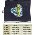 thumbnail image 3 of University of Delaware Logo Fleece Blanket, Very Soft Microfiber Flannel Blanket for Couch Warm and Cozy for All Seasons, 3 of 6