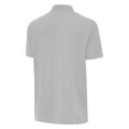 thumbnail image 3 of Men's Antigua Gray Georgia Tech Yellow Jackets Twine Polo, 3 of 3