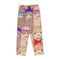 thumbnail image 4 of Fotbe Cute Lamas Women's Pajama Pants,Sleepwear Pants,Pj Bottoms Drawstring And Pockets-Small, 4 of 9