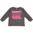thumbnail image 3 of Inktastic Grammy's Girl Granddaughter Girls Long Sleeve Toddler T-Shirt, 3 of 5