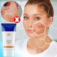thumbnail image 4 of Protector solar 50+ PA++++ Crema solar aislante para actividades al aire libre, para hombres y mujeres, 60 g/envase., 4 of 9