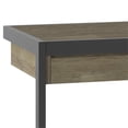 thumbnail image 4 of Allora 60" Contemporary Wood Computer Desk with 2 Drawers in Distressed Gray, 4 of 7