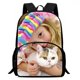 thumbnail image 3 of Mochilas para niños Like Nastya, regalo de cumpleaños para estudiantes, mochilas escolares para niños, mochilas duraderas de gran capacidad para acampar, 3 of 5