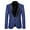 Blue, variant on AOOCHASLIY Winter Coat Clothes Men's Fall and Winter Fashion Comfortable Personality Sequins Casual Suit Jacket