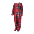 thumbnail image 3 of Meihuid Holiday Christmas Family Pajamas Matching Set Moose Xmas Pjs for Couples and Kids Baby Sleepwear, 3 of 9