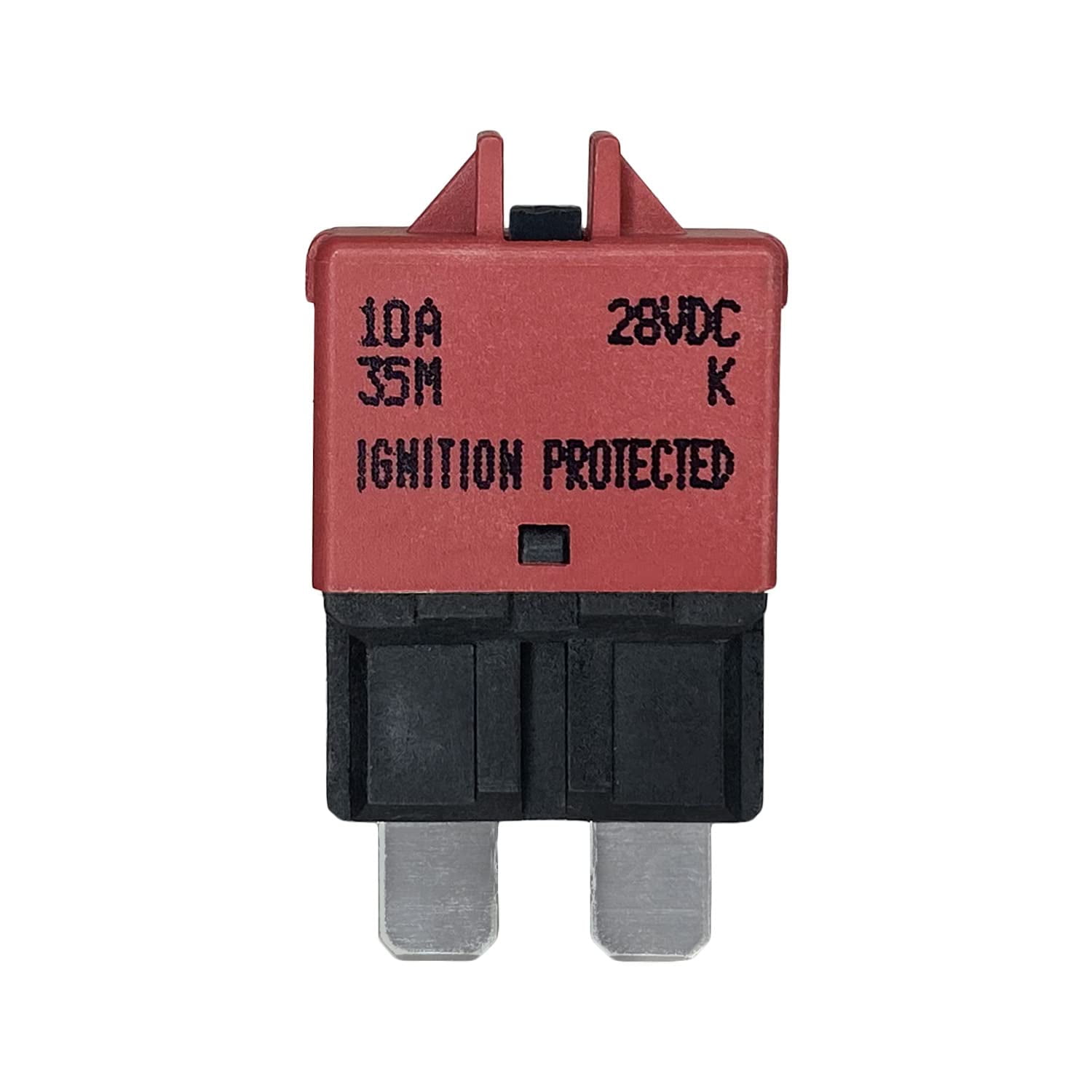 Manual Reset ATC/ATO 10 Amp Circuit Breaker Fuse for Automotive Marine