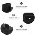 thumbnail image 3 of MasteelfCA Mobile Phone Watch Headset Multi-function Charging Stand Base Silicone Charging Stand(Black), 3 of 7