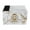 white and gold, variant on Bunblic Hair Stylist Shears Stand Salon Hairdressing Scissors Rack, Barber Supplies Barber Scissors Holder Box for Pet Groomers Hotel white and gold