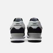 New Balance ML574EVB: Men's 574 Core Sneaker, BLACK/WHITE