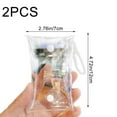 thumbnail image 4 of Clear PVC Coin Purse, Transparent Zipper Pouch for Lipstick, Keys, Earphones, Small Organizer Bag, 4 of 7