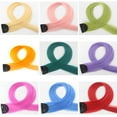 thumbnail image 2 of Jnismy Women Lady Multi Colors Long Straight Hanging Ear Wig Party Hair Extension Hairpiece, 2 of 7