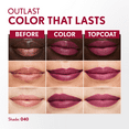 thumbnail image 4 of COVERGIRL Outlast All Day Lip Color with Top Coat, Jazzberry 040, 0.06 oz / 0.07 fl oz, 4 of 13