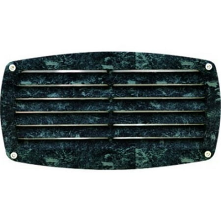 

Dabmar Lighting DSL1079-VG 9W & 120V PL9 Louvered Down Step Light - Verde Green