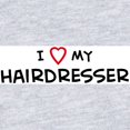 thumbnail image 2 of CafePress - I Love Hairdresser - Cute Infant Bodysuit Baby Romper - Size Newborn - 24 Months, 2 of 3