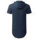thumbnail image 3 of Sudadera con capucha Aiyino de manga corta para hombre, a la moda, deportiva, S-5X, azul marino, 3 of 7