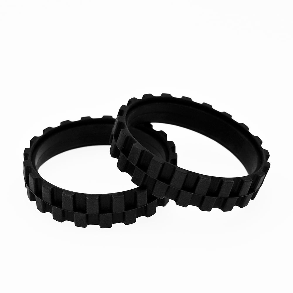 Neutop Rubber Wheel Tires Replacement for All IRobot Roomba 500, 600, 700, 800, 900, E and I Series Models, Anti-slip, Great Adhesion and Easy Assembly, 2/Pack