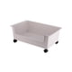 thumbnail image 5 of Caja de almacenamiento con ruedas para guardar archivos, ropa y juguetes. Blanco L, 5 of 9