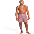 thumbnail image 2 of Volcom Men's 18" Boardshorts – Stretch Swim Trunks with Drawstring Waist and Back Flap Pocket, Size-29, Color-Lawton Bordeaux Brown, 2 of 6