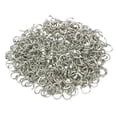thumbnail image 1 of 200pcs DIY Opening Loop Connection Ring Jewelry Accessories for Bracelet Nacklace Keychain, 1 of 8
