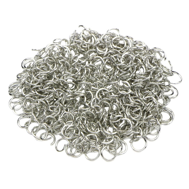 200pcs DIY Opening Loop Connection Ring Jewelry Accessories for Bracelet Nacklace Keychain