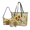Butterfly and Sunflower Pattern, variant on Black Cat Pack of 3 Satchel Purse for Women, Durable Lightweight Underarm Shoulder Bag, Long Clutch Purse for Travel Shopping