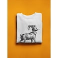 thumbnail image 3 of Rocky Mountain Sheep Sketch Sweatshirt Men -Image by Shutterstock, Male Medium, 3 of 4