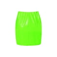 thumbnail image 3 of Arvbitana Women‘s Pencil Skirts Sexy Leather Bodycon Mini Skirt Evening Party Clubwear Clothes, 3 of 7