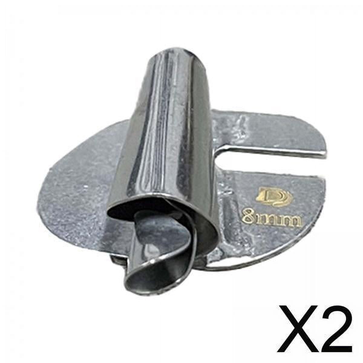 Juego De 8 Prensatelas Para Dobladillo Enrollado - Tamaños 3 A 10 Mm, Incluye Enhebradores, Para Máquinas De Coser