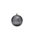 thumbnail image 2 of Elegant Glass Oil Lamp Candlestick Smokefree Tabletop Decorative Centerpiece | Modern Minimalist Home Décor | Striped Round Design for Stylish Ambiance, 2 of 6