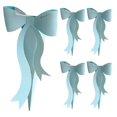 thumbnail image 1 of PENGXIANG 5Pcs Flower Box Bowknot Design Exquisite Outlook 5 Colors Rose Flower Bouquet Paperboard for Wedding, 1 of 8