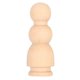 thumbnail image 1 of 20Pcs Wooden DIY Peg Doll Unpainted People Puppet Decoration Toys for Home Ornament, 1 of 5
