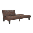 DHP Venti Vintage Futon, Brown