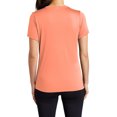 thumbnail image 2 of Mafoose Women's Short Sleeve Posi-UV Pro Scoop Neck Tee Soft Coral Medium, 2 of 5