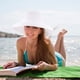 thumbnail image 4 of 1pc Sombrero de paja al aire libre sombrero sombrero sombrero tejido gorro de sol transpirable, 4 of 5