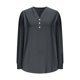 thumbnail image 4 of Ailaofu Womens Tops Business Casual Long Sleeve Button V Neck Henley Shirts Fall Trendy Loose Work Office Blouse, 4 of 5