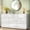 White, variant on ANPOO High Gloss 12-Drawer Dresser,Modern Rounded Chest of Drawers,Large Capacity Bedroom Clothing Storage Organizer Cabinet for Bedroom,Entryway,Living Room