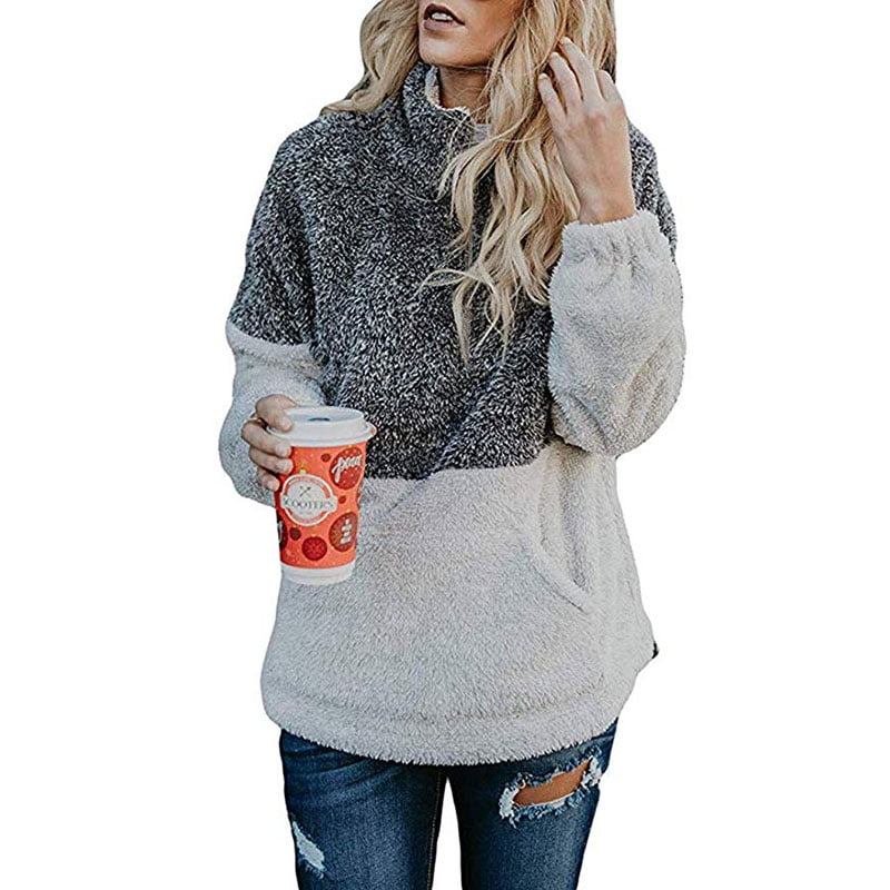 walmart sherpa pullover