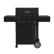 Charbroil Performance Series™ FlavorMax™ 4 Burner Gas Grill Cabinet with Sear Burner Blackout