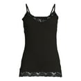 thumbnail image 5 of No Boundaries Junior's Lace Trim Cami, 5 of 5