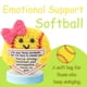 thumbnail image 4 of Peluche de Softbol Suave Tejido a Crochet con Moño y Tarjeta con Mensaje, 4 of 7