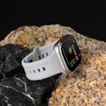 thumbnail image 2 of FKM Rubber Bands for Apple Watch, Silicone Band Straps Compatible with Apple Watch Series Ultra2/Ultra/9/8/SE2/7/6/SE/5/4/3/2/1,Silicone Wristband Compatible with Apple Watch 38/40/41mm, 2 of 7