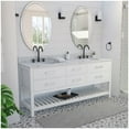 thumbnail image 2 of Dreamline VFVC722234RWMWH Valencia 72" Free Standing Double Basin Vanity Set - White, 2 of 5