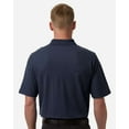 thumbnail image 3 of Harriton M105T Men's Tall Maverick CVC Pique Polo-Dark Navy-3XLT, 3 of 6