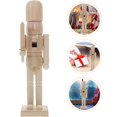 thumbnail image 3 of En blanco Cascanueces Cascanueces Decorativas Graffiti Cascanueces Estatuas Diy Cascanueces, 3 of 7