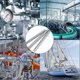 thumbnail image 4 of 12 Pieces M6 x 100mm Bar Fully Threaded Rod 304 Stainless Steel Fastener Studs for Manufacturing Automotive and Construction Industries (Silver), 4 of 5