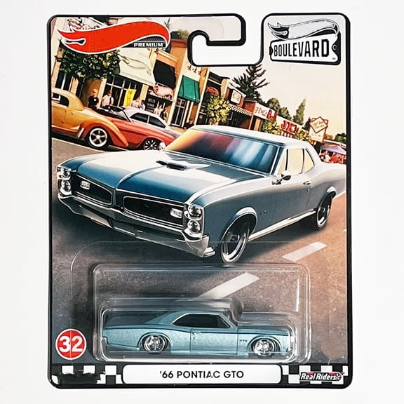 HW Premium Boulevard #32 66 Pontiac GTO