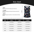 thumbnail image 6 of Lsque Spaceships and Stars Printed Workout Tank Tops for Women, Athletic Sports Tank Tops, Compression Sleeveless Dry Fit Shirts,Sleeveless Yoga Shirt-Large, 6 of 9